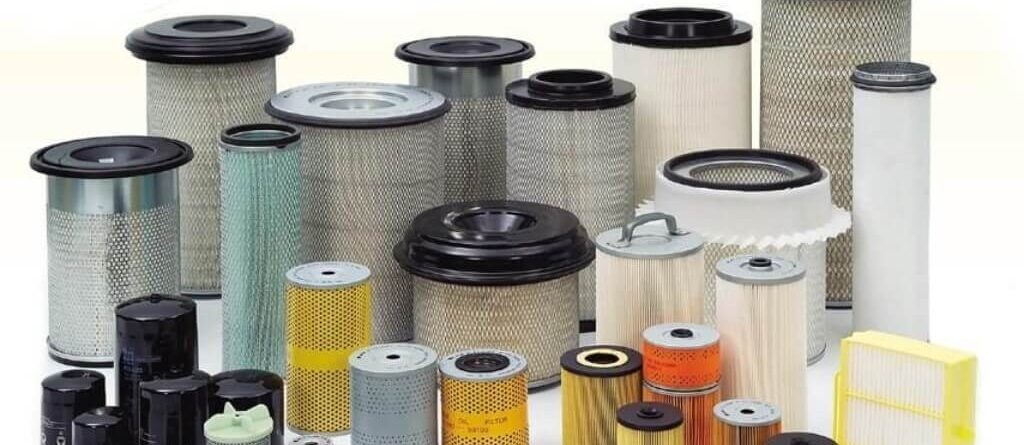 Los filtros en maquinaria para construccion